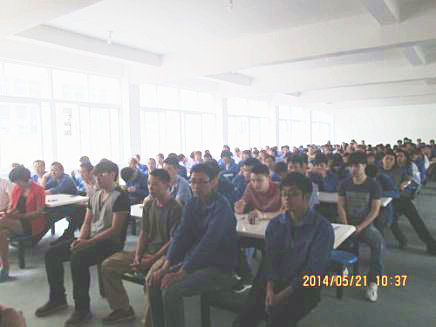 2014年5月21日，瑞安市紀(jì)龍汽車電器有限公司管理升級動(dòng)員大會召開