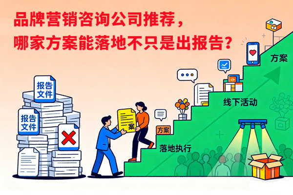 品牌營銷咨詢公司推薦，哪家方案能落地不只是出報(bào)告？