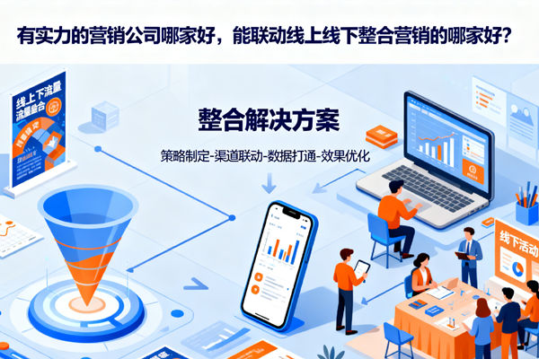 有實力的營銷公司哪家好，能聯(lián)動線上線下整合營銷的哪家好？