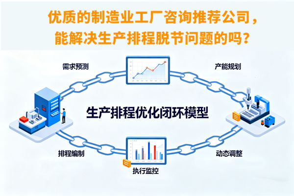 優(yōu)質的制造業(yè)工廠咨詢推薦公司，能解決生產排程脫節(jié)問題的嗎？