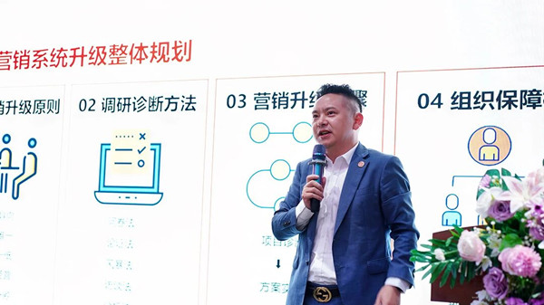 正睿咨詢集團(tuán)營銷事業(yè)部總經(jīng)理李國平老師致辭